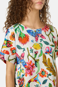 Gorman NZ - Floral Symphony Yardage Tee - print