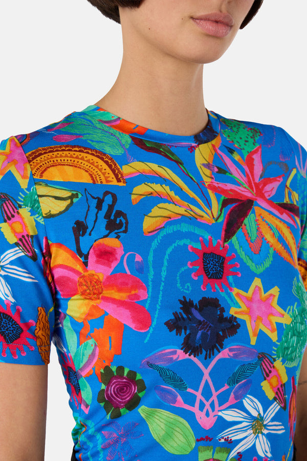 Gorman NZ - Papaya Palm Tee - print