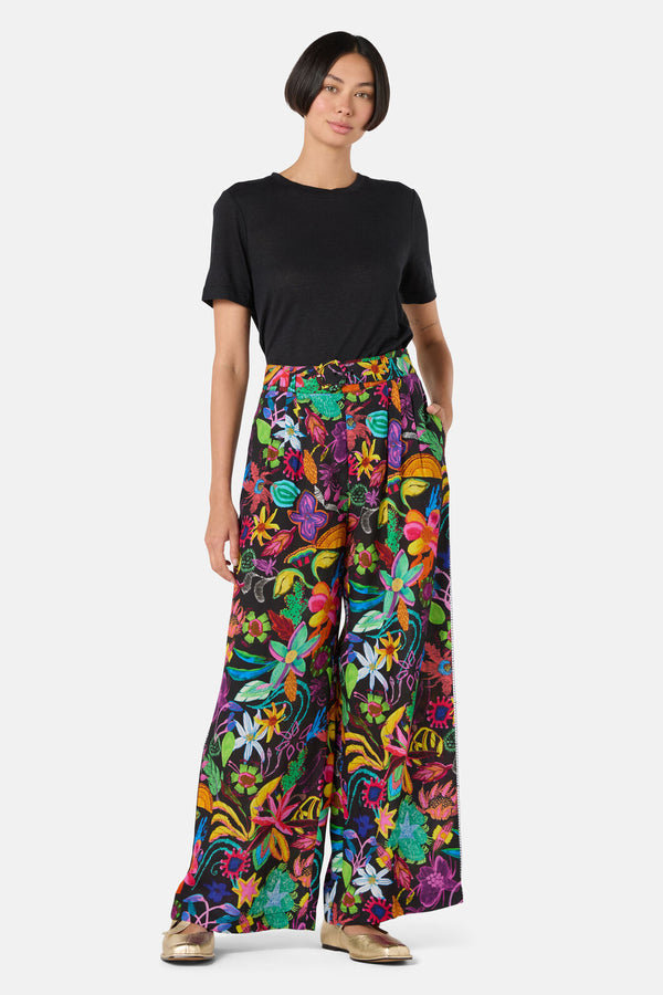 Gorman NZ - Papaya Palm Pant - print