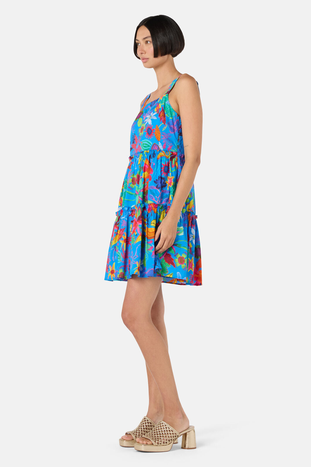 Gorman NZ - Papaya Palm Holiday Dress - print