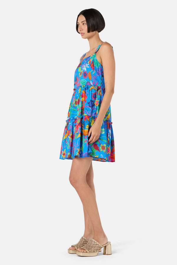 Gorman NZ - Papaya Palm Holiday Dress - print