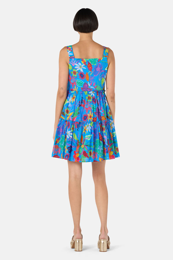 Gorman NZ - Papaya Palm Holiday Dress - print