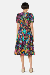 Gorman NZ - Papaya Palm Tiered Dress - print