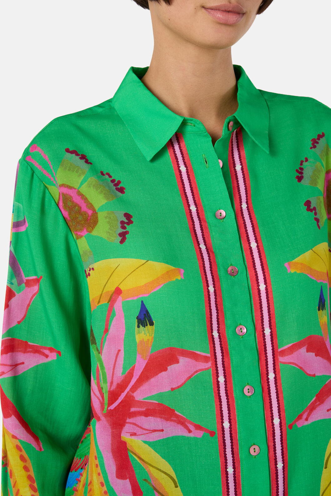 Gorman NZ - Papaya Palm Shirt - print