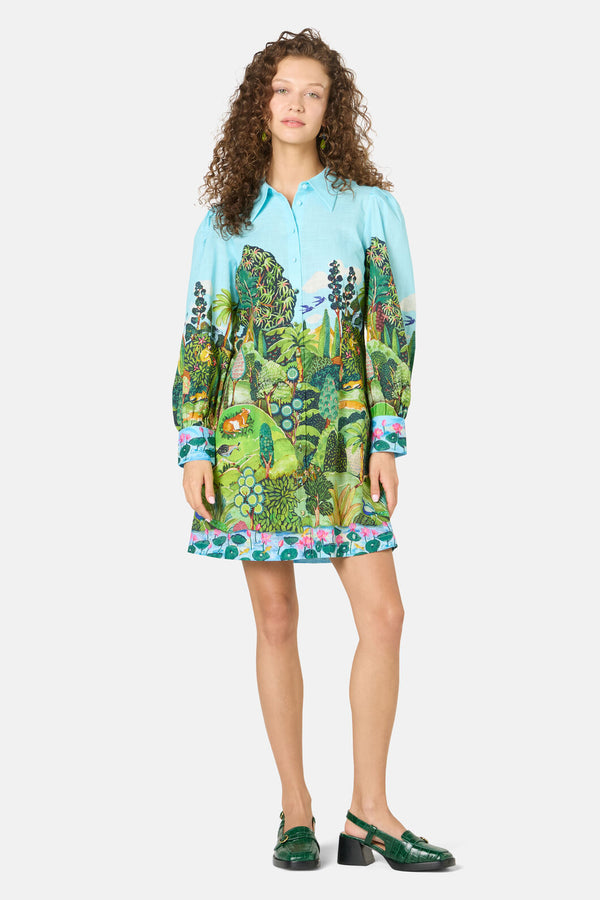 Gorman NZ - Royal Garden Shirt Dress - print