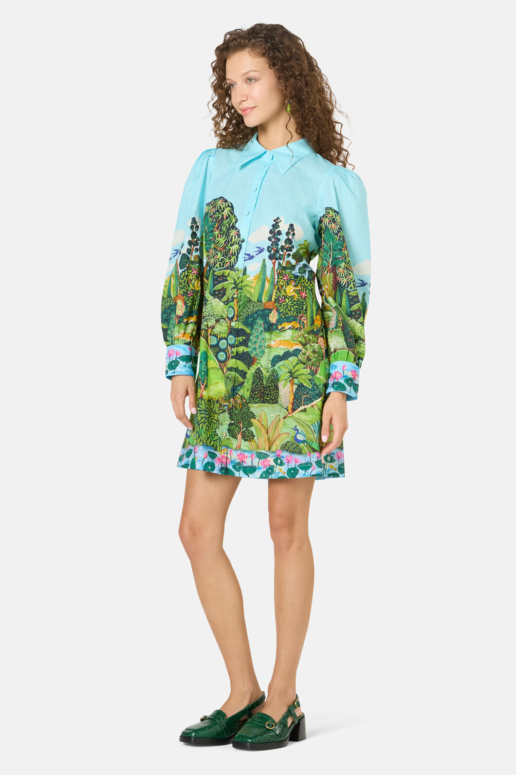 Gorman NZ - Royal Garden Shirt Dress - print