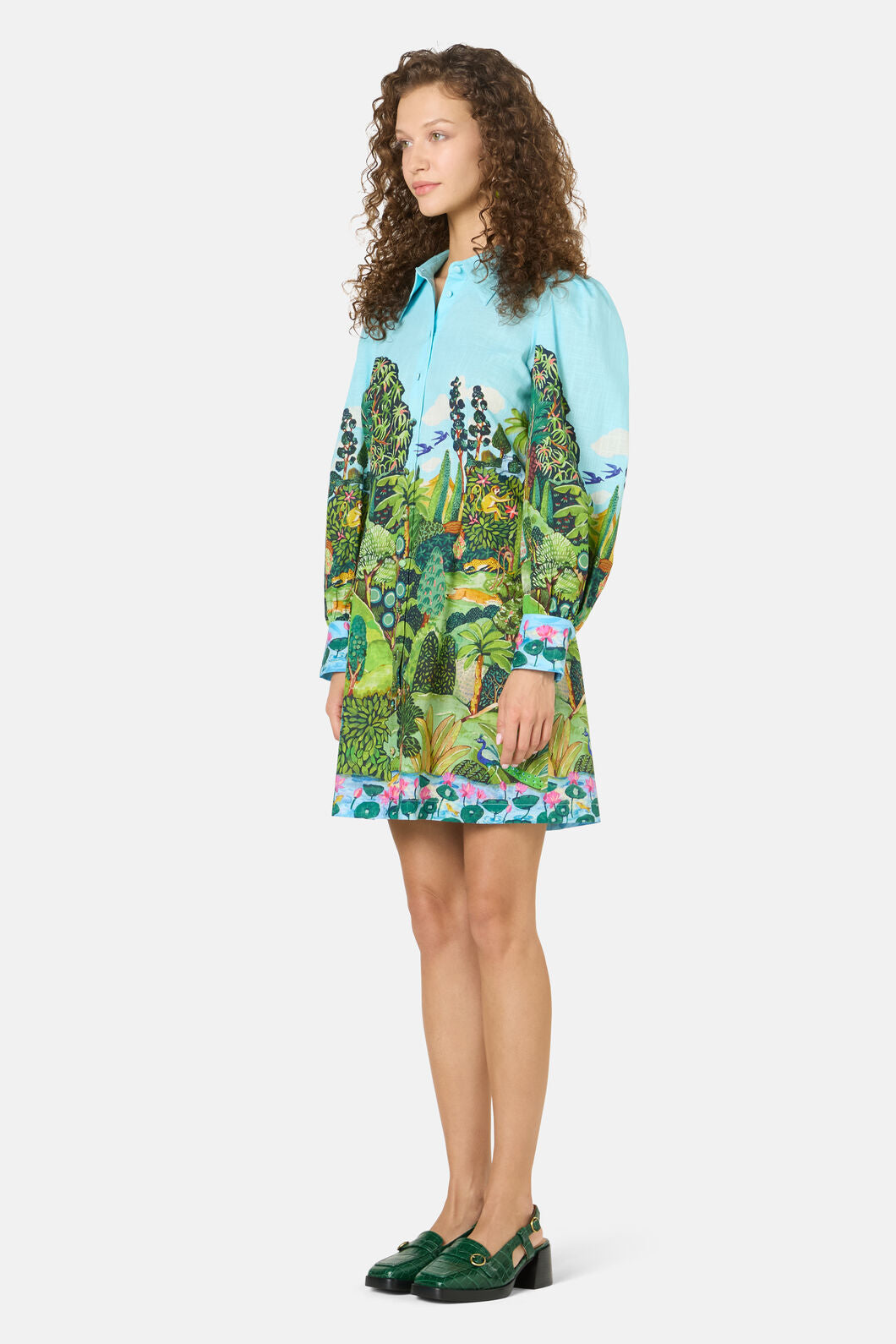 Gorman NZ - Royal Garden Shirt Dress - print