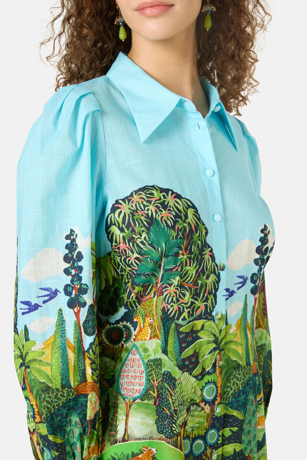 Gorman NZ - Royal Garden Shirt Dress - print