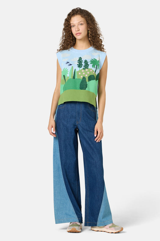 Gorman NZ - Royal Garden Knit Vest - multi