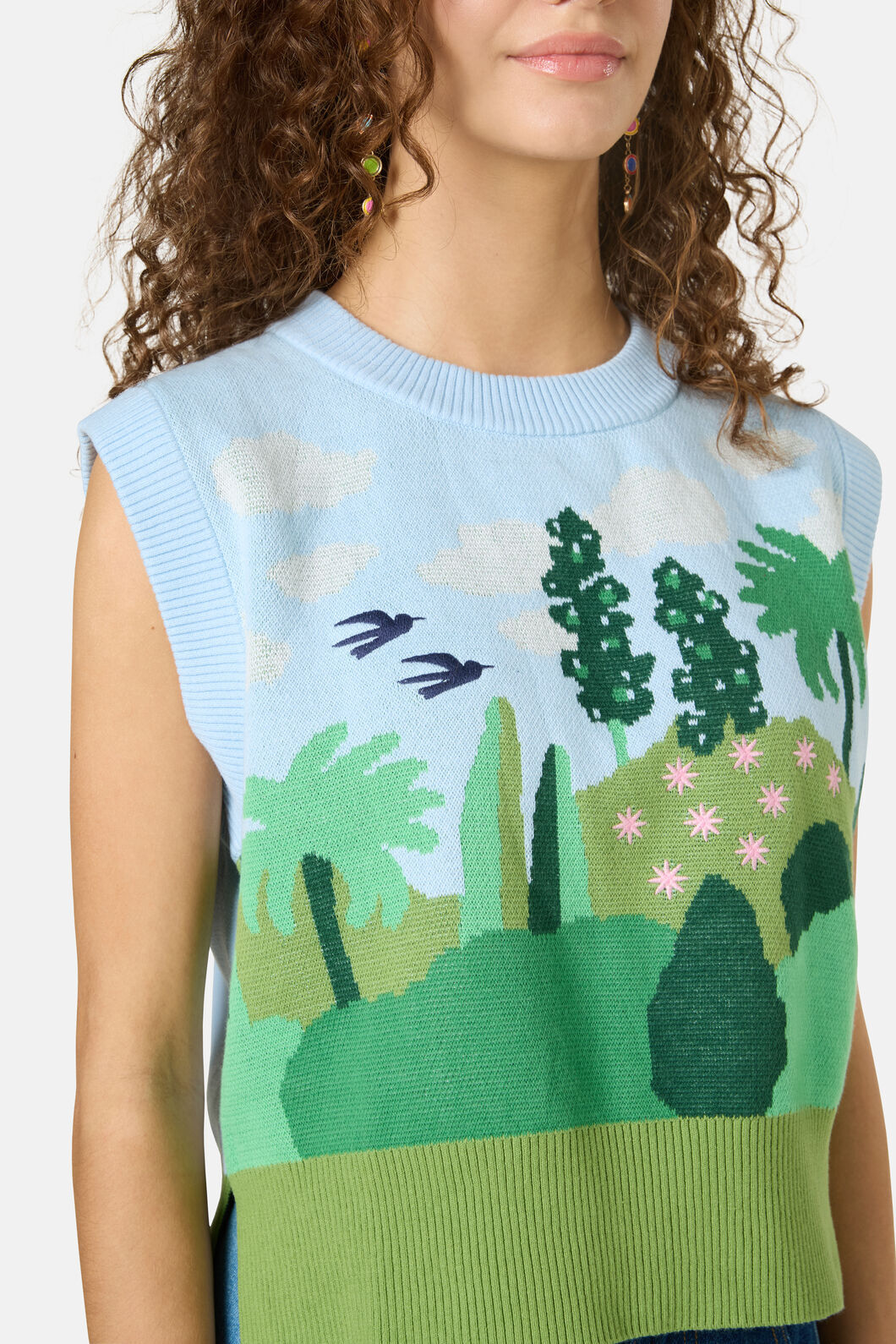 Gorman NZ - Royal Garden Knit Vest - multi