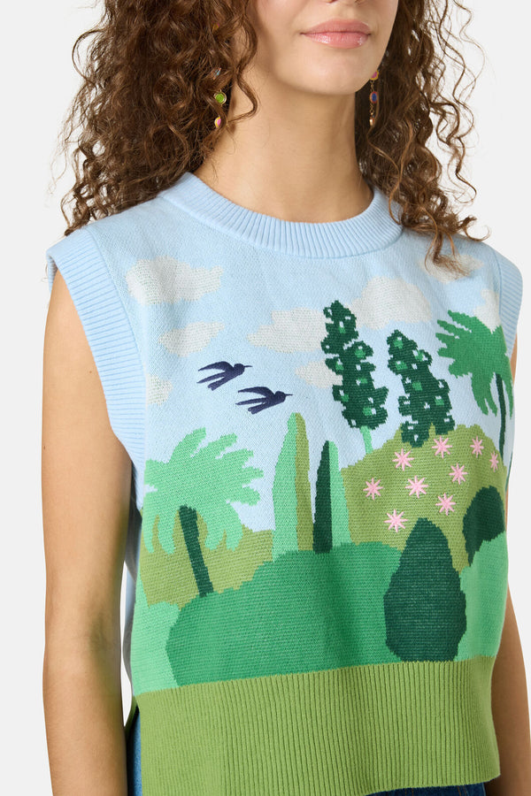 Gorman NZ - Royal Garden Knit Vest - multi
