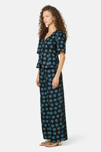 Gorman NZ - Royal Spot Denim Top - print