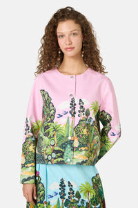 Gorman NZ - RoyalGardenRversibleShellJckt - print