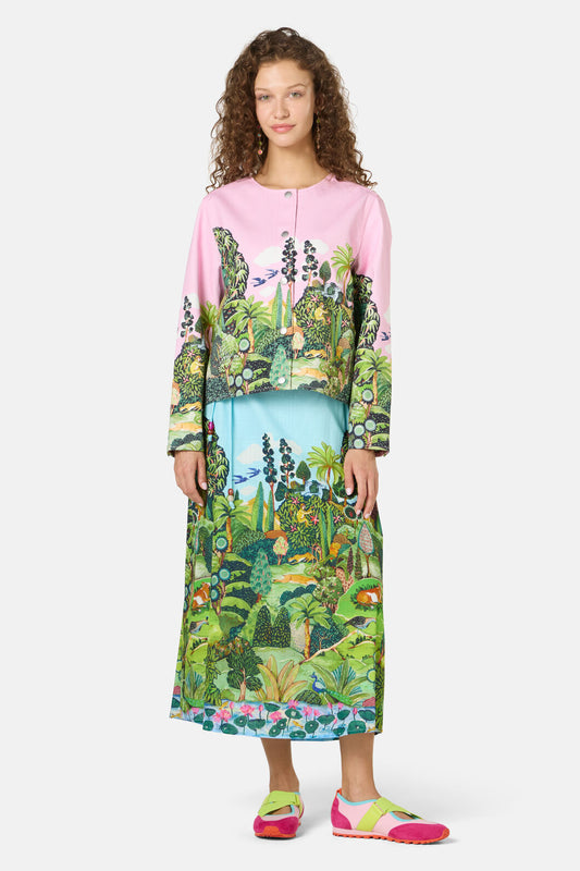 Gorman NZ - Royal Garden Reversible Shell Jacket - print