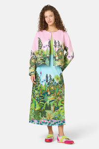 Gorman NZ - RoyalGardenRversibleShellJckt - print