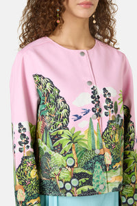 Gorman NZ - RoyalGardenRversibleShellJckt - print