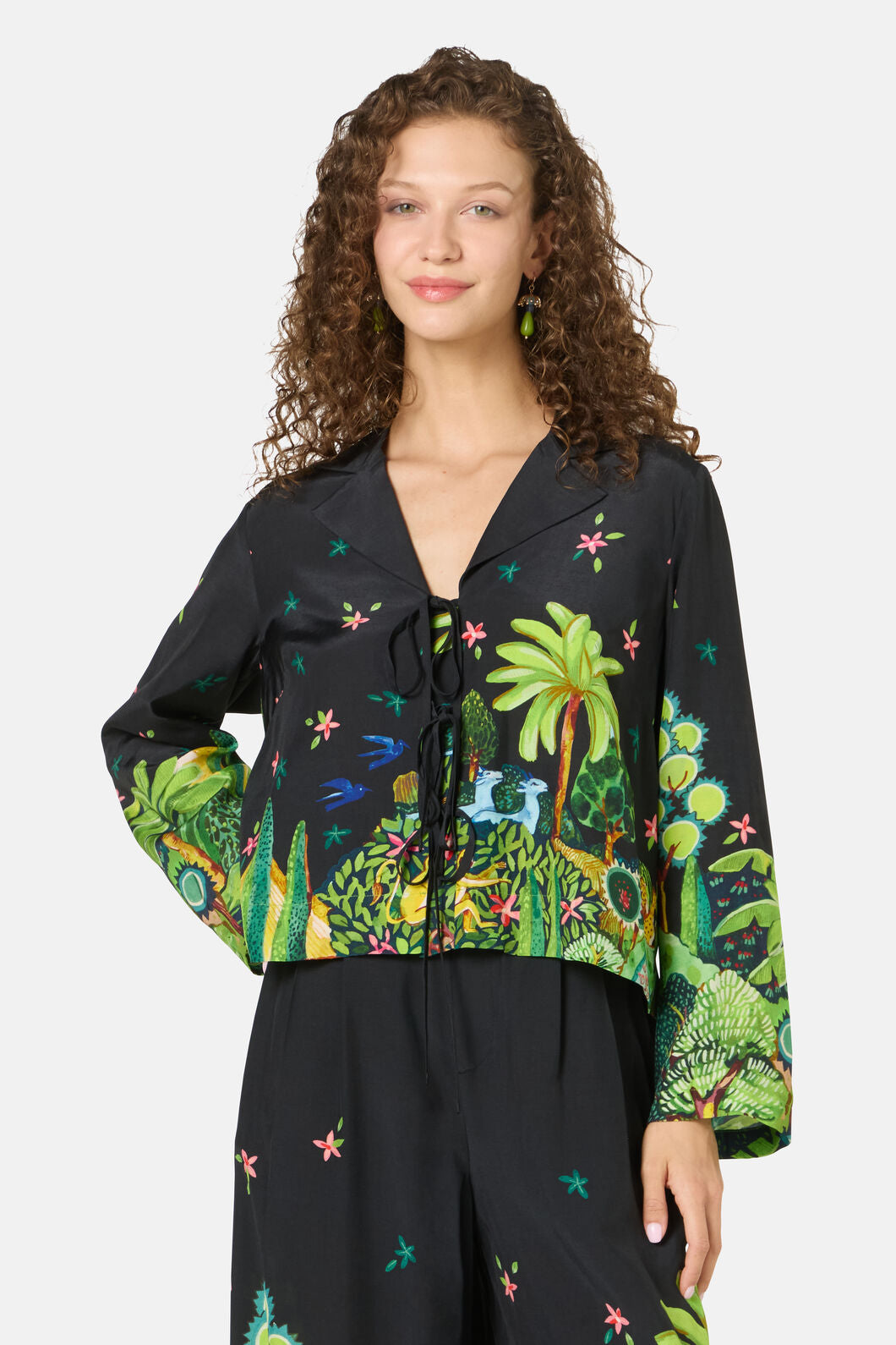 Gorman NZ - Royal Garden Tie Shirt - print