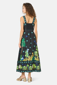 Gorman NZ - Royal Garden Long Dress - print