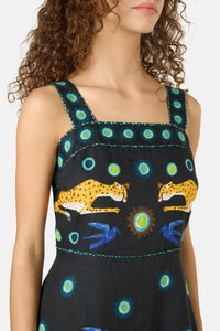 Gorman NZ - Royal Garden Long Dress - print