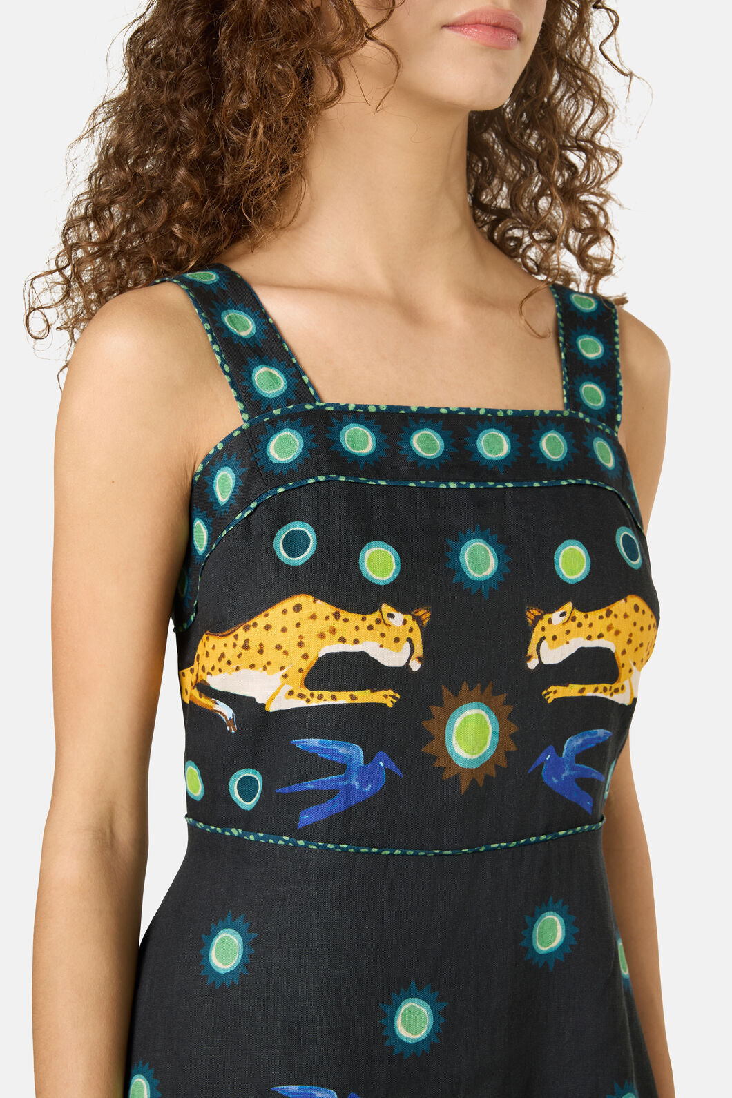Gorman NZ - Royal Garden Long Dress - print