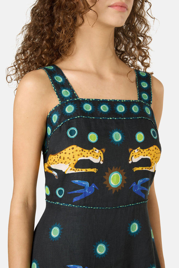 Gorman NZ - Royal Garden Long Dress - print