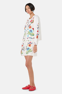 Gorman NZ - Little Things Denim Tie Jacket - cream