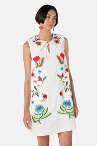 Gorman NZ - Little Things Denim Dress - cream