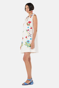 Gorman NZ - Little Things Denim Dress - cream