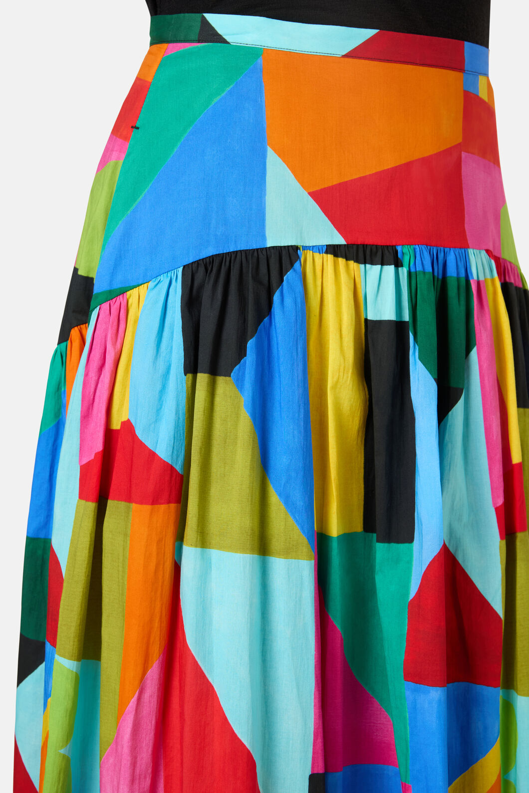 Gorman NZ - Abstract Symphony Midi Skirt - print