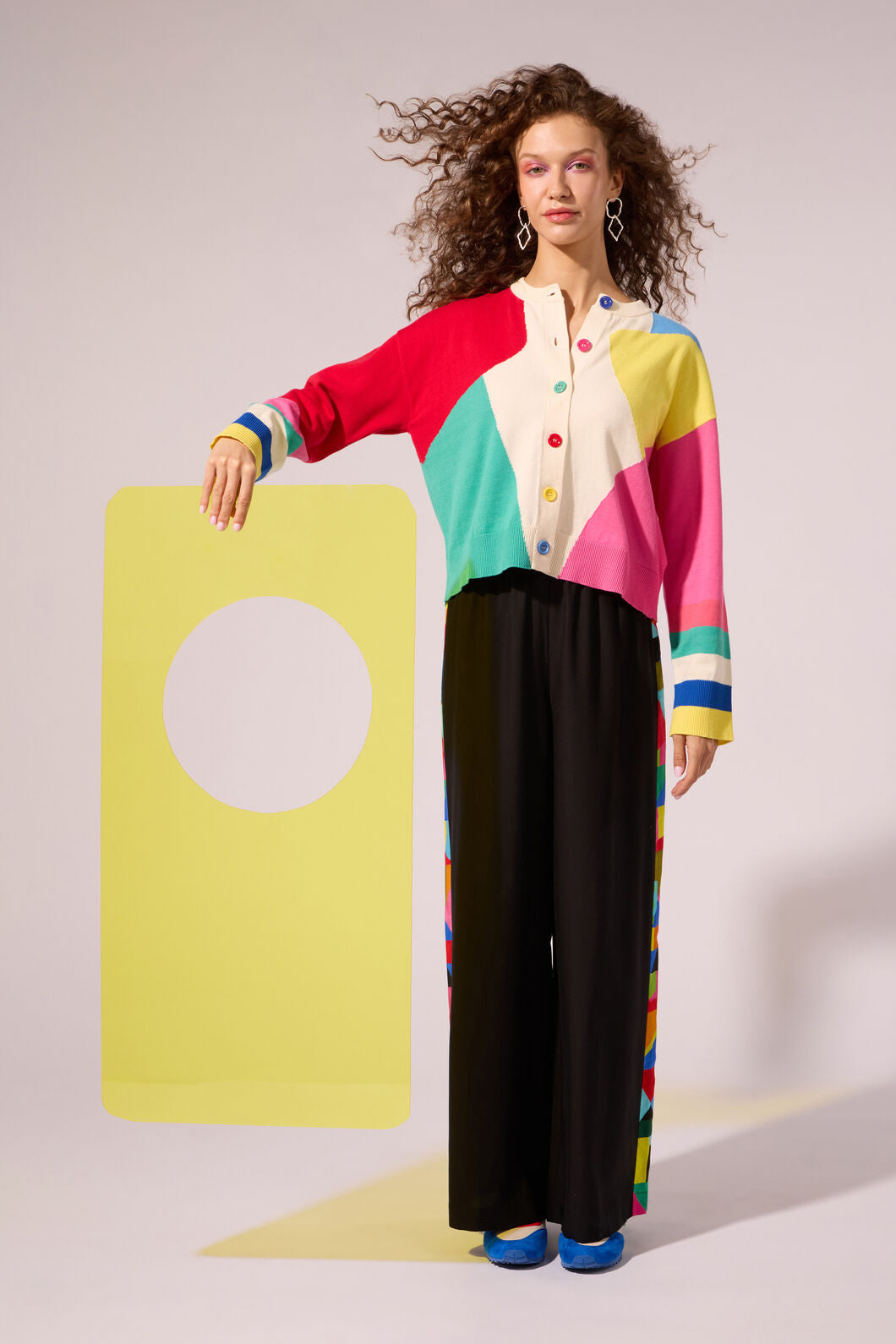 Gorman NZ - Abstract Symphony Cardigan - multi