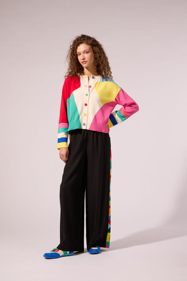 Gorman NZ - Abstract Symphony Cardigan - multi
