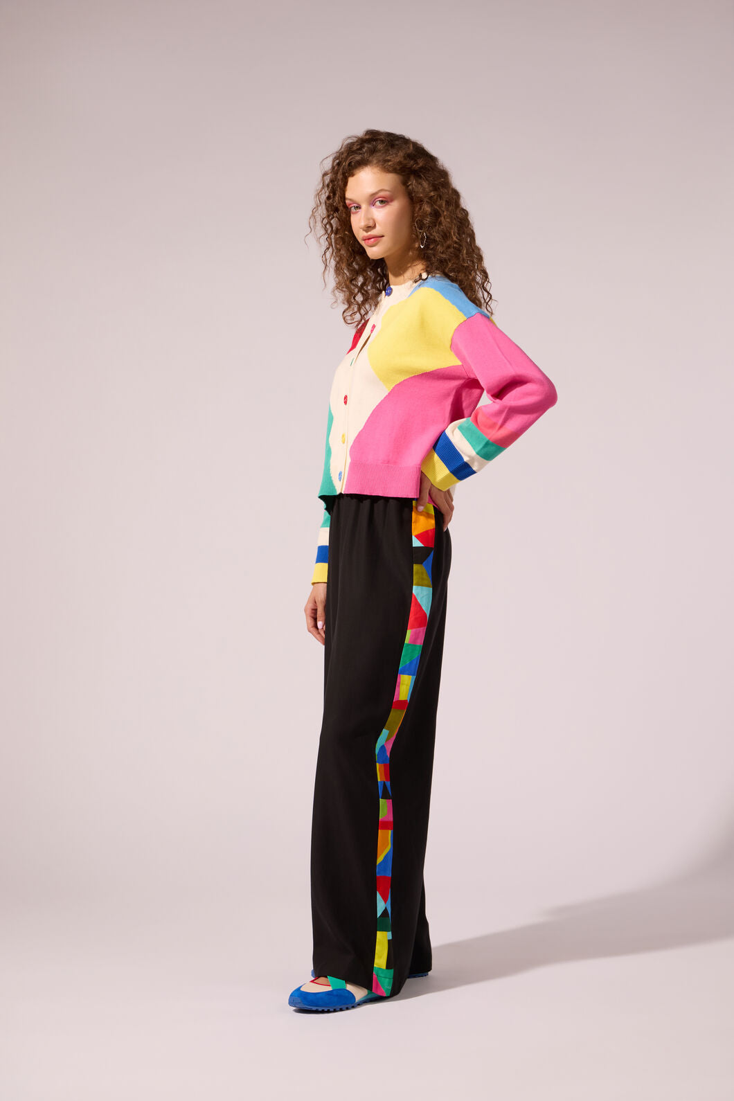 Gorman NZ - Abstract Symphony Cardigan - multi