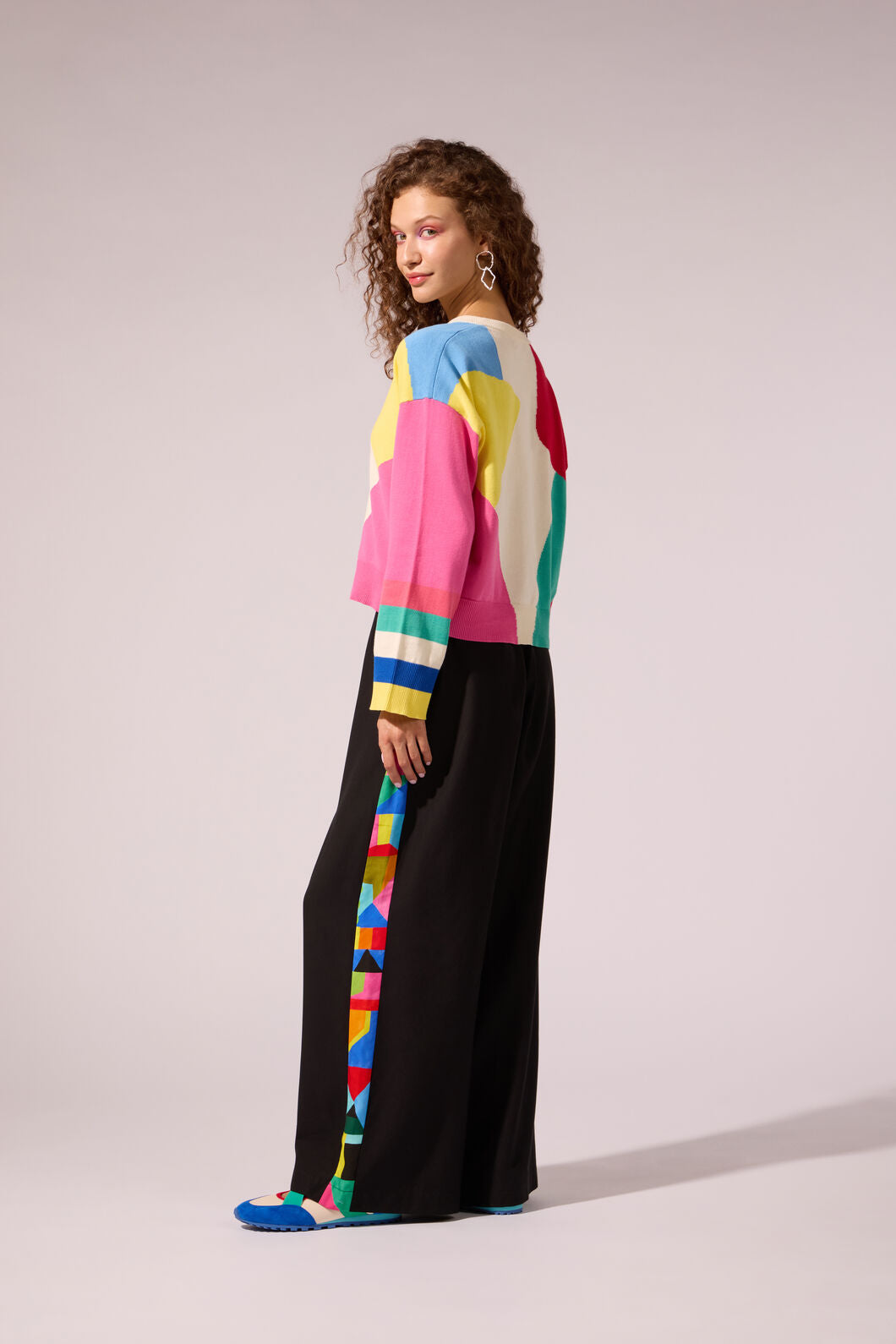 Gorman NZ - Abstract Symphony Cardigan - multi