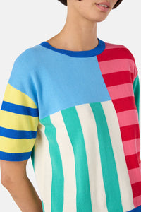 Gorman NZ - Abstract Line Block Top - multi