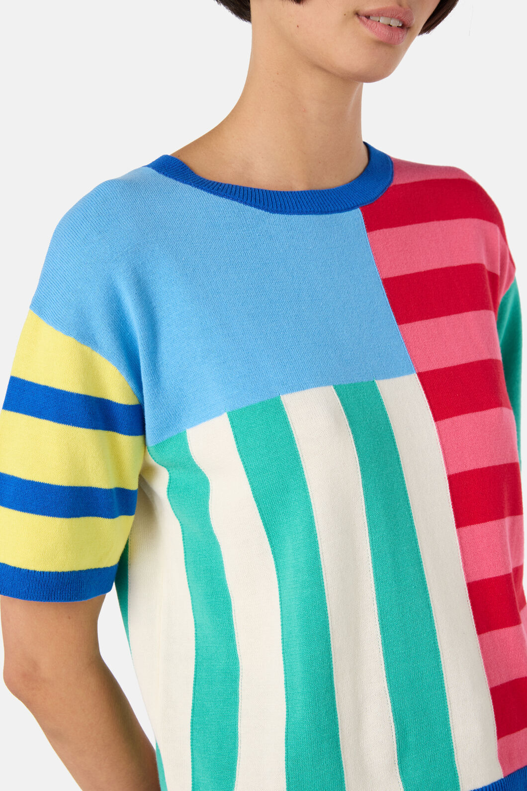 Gorman NZ - Abstract Line Block Top - multi