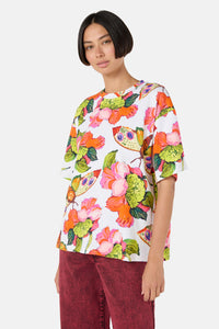 Gorman NZ - Elara Yardage Oversized Tee - print