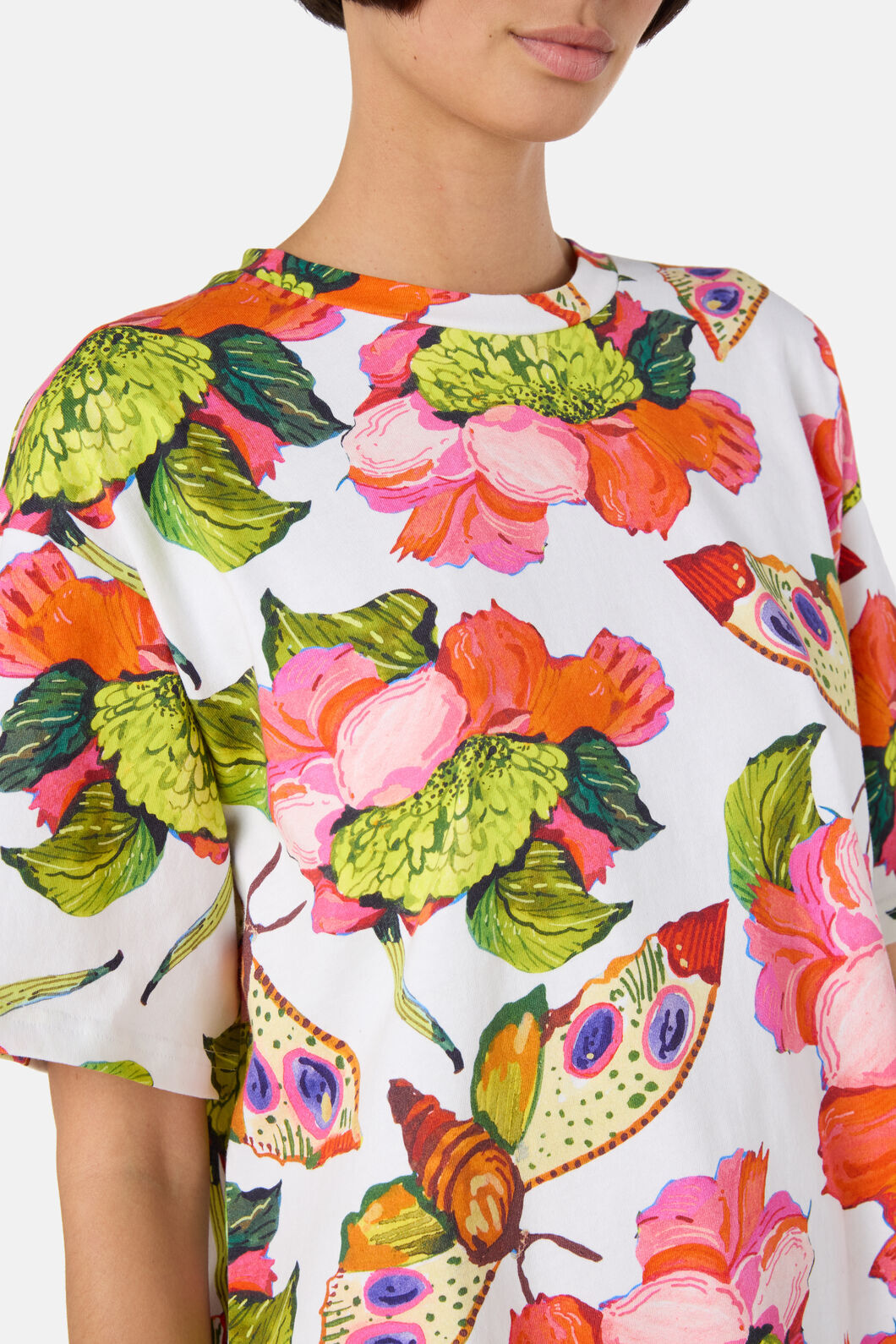 Gorman NZ - Elara Yardage Oversized Tee - print