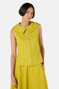 Gorman NZ - Olive Garden Denim Top - olive