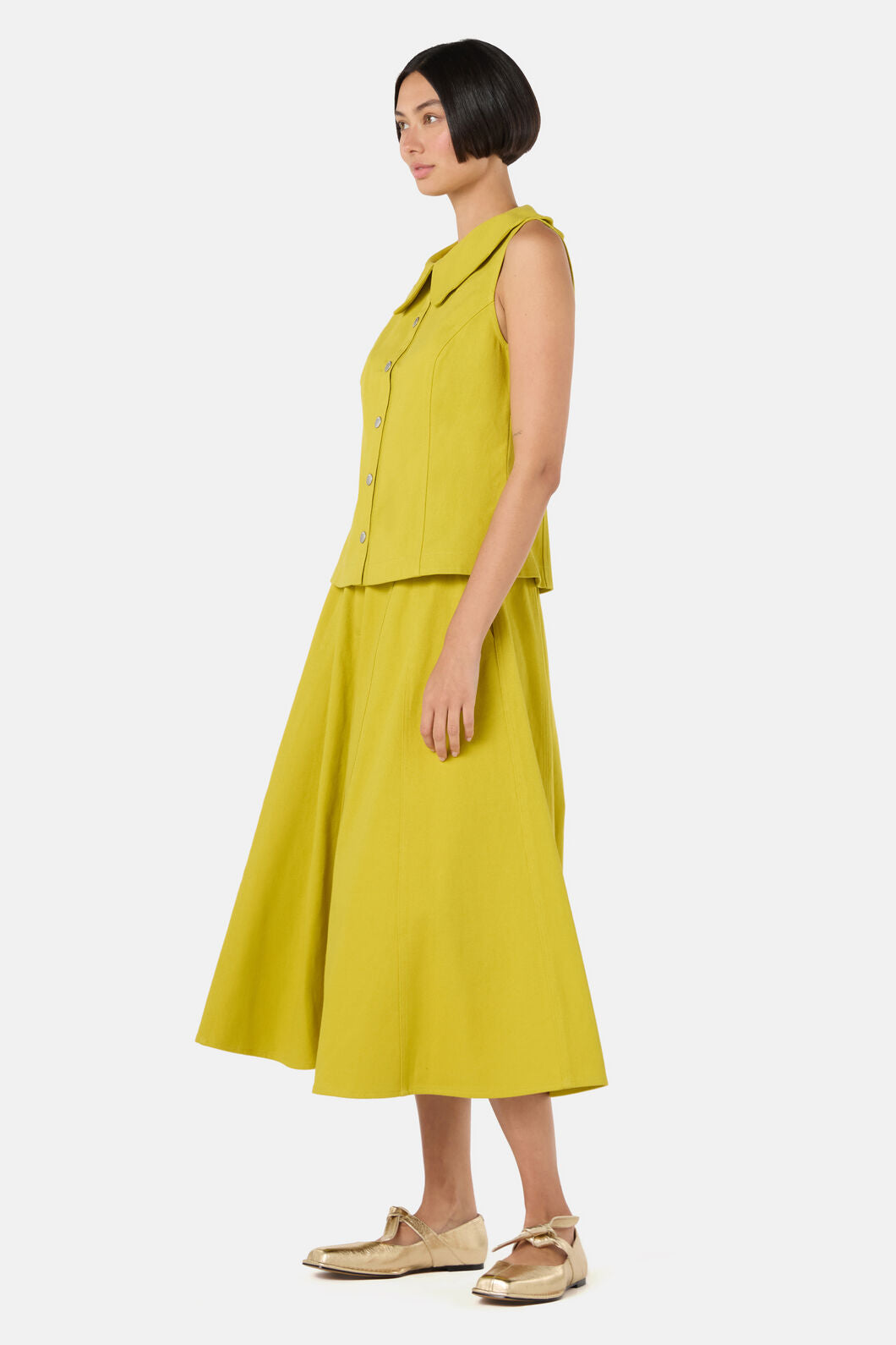 Gorman NZ - Olive Garden Denim Top - olive