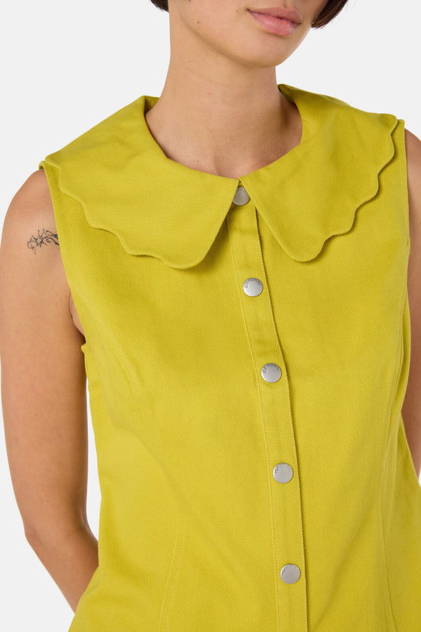 Gorman NZ - Olive Garden Denim Top - olive