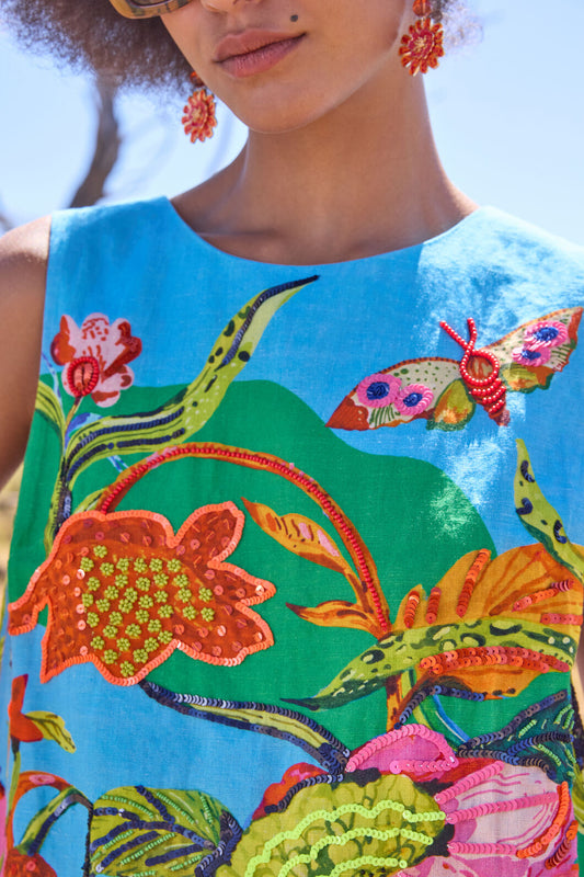 Gorman NZ - Elara Fancy Shift Dress - print