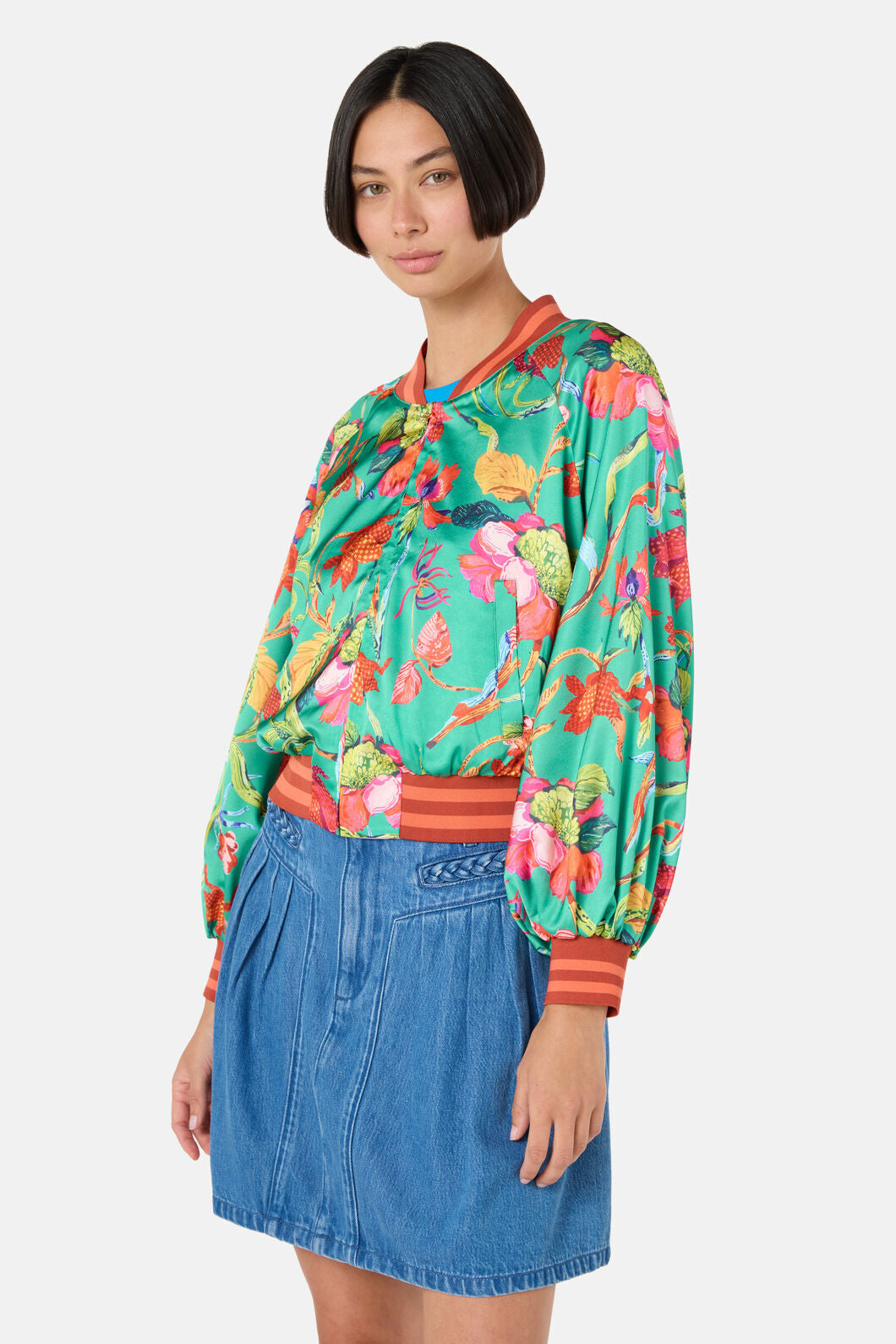 Gorman NZ - Elara Print Bomber Jacket - print