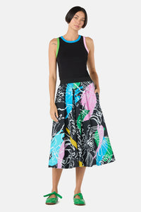 Gorman NZ - Linework Cotton Skort - print