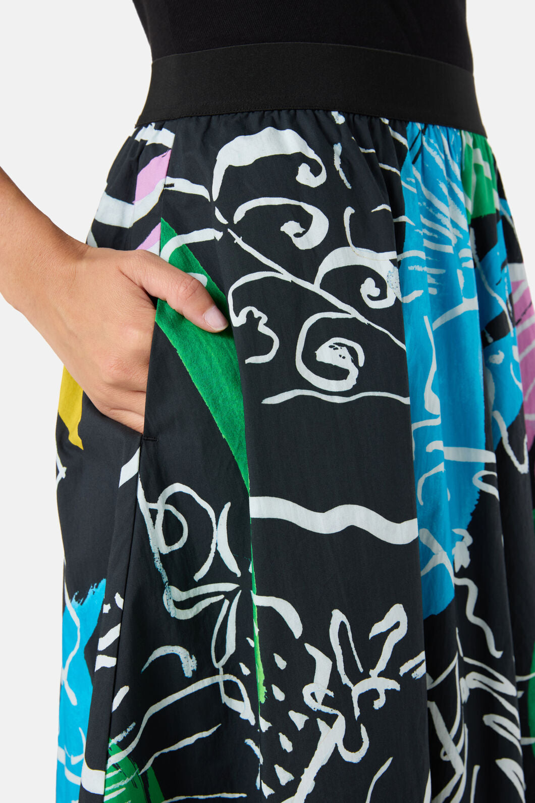 Gorman NZ - Linework Cotton Skort - print