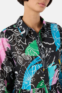 Gorman NZ - Linework Cotton Shirt - print