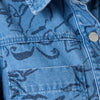 Linework Denim Jacket