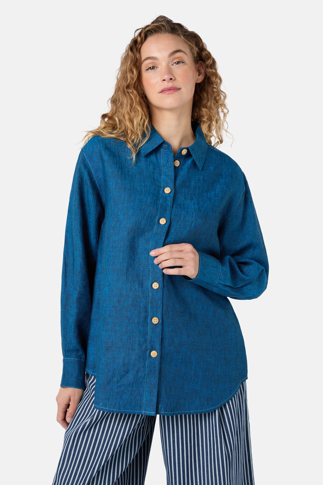 Gorman NZ - Buttons Up Shot Shirt - blue