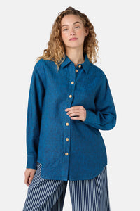 Gorman NZ - Buttons Up Shot Shirt - blue