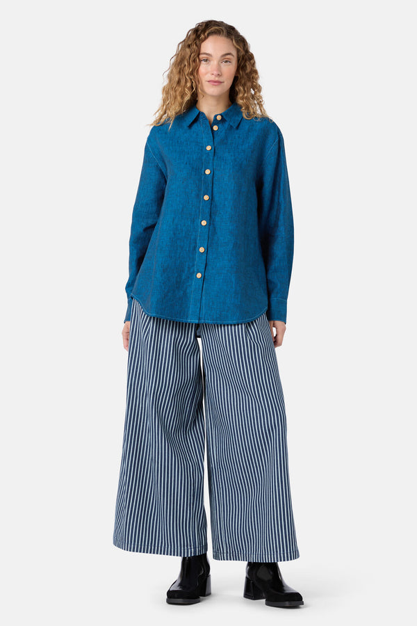 Gorman NZ - Buttons Up Shot Shirt - blue