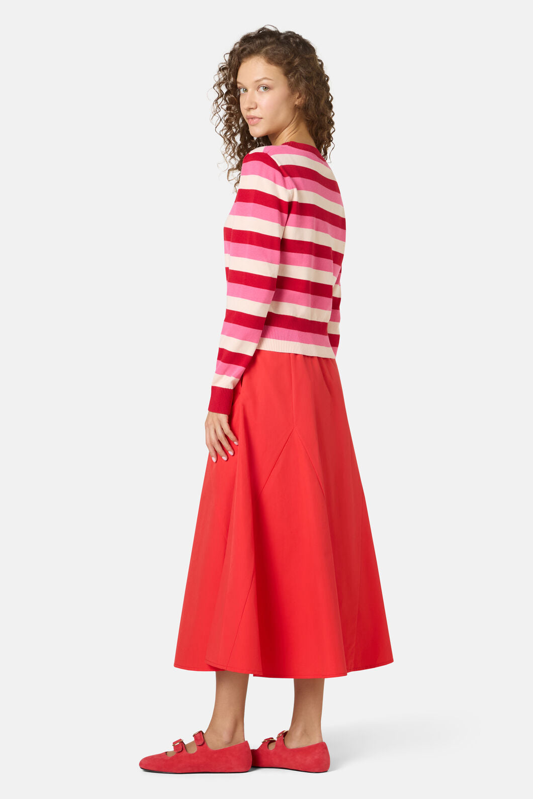 Gorman NZ - Montage Stripe Cotton Jumper - stripe